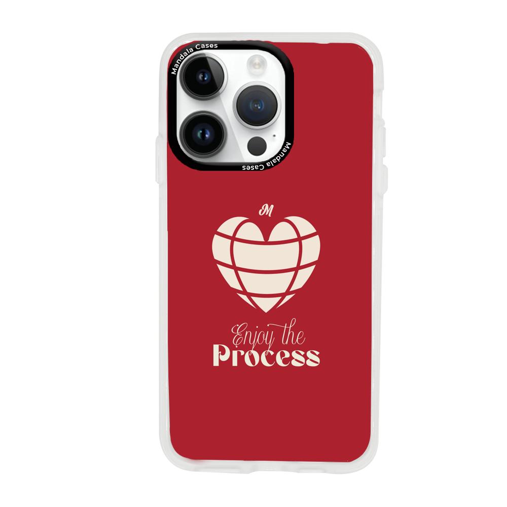 Cases para iphone 14 pro max ENJOY THE PROCESS - Mandala Cases