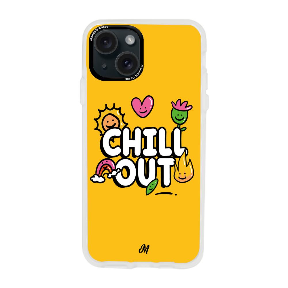 Cases para iphone 15 plus  CHILL OUT - Mandala Cases