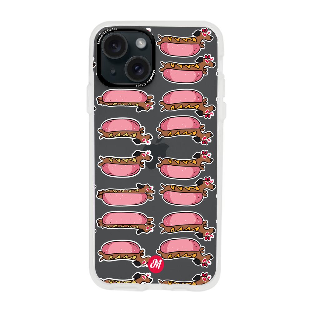 Cases para iphone 15 plus  HOTDOGS - Mandala Cases