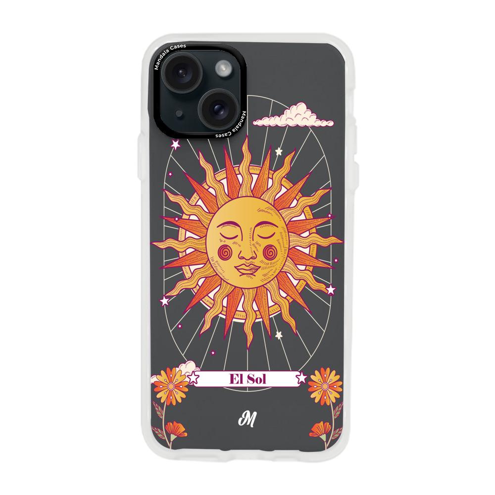 Cases para iphone 15 plus  EL SOL ASTROS - Mandala Cases