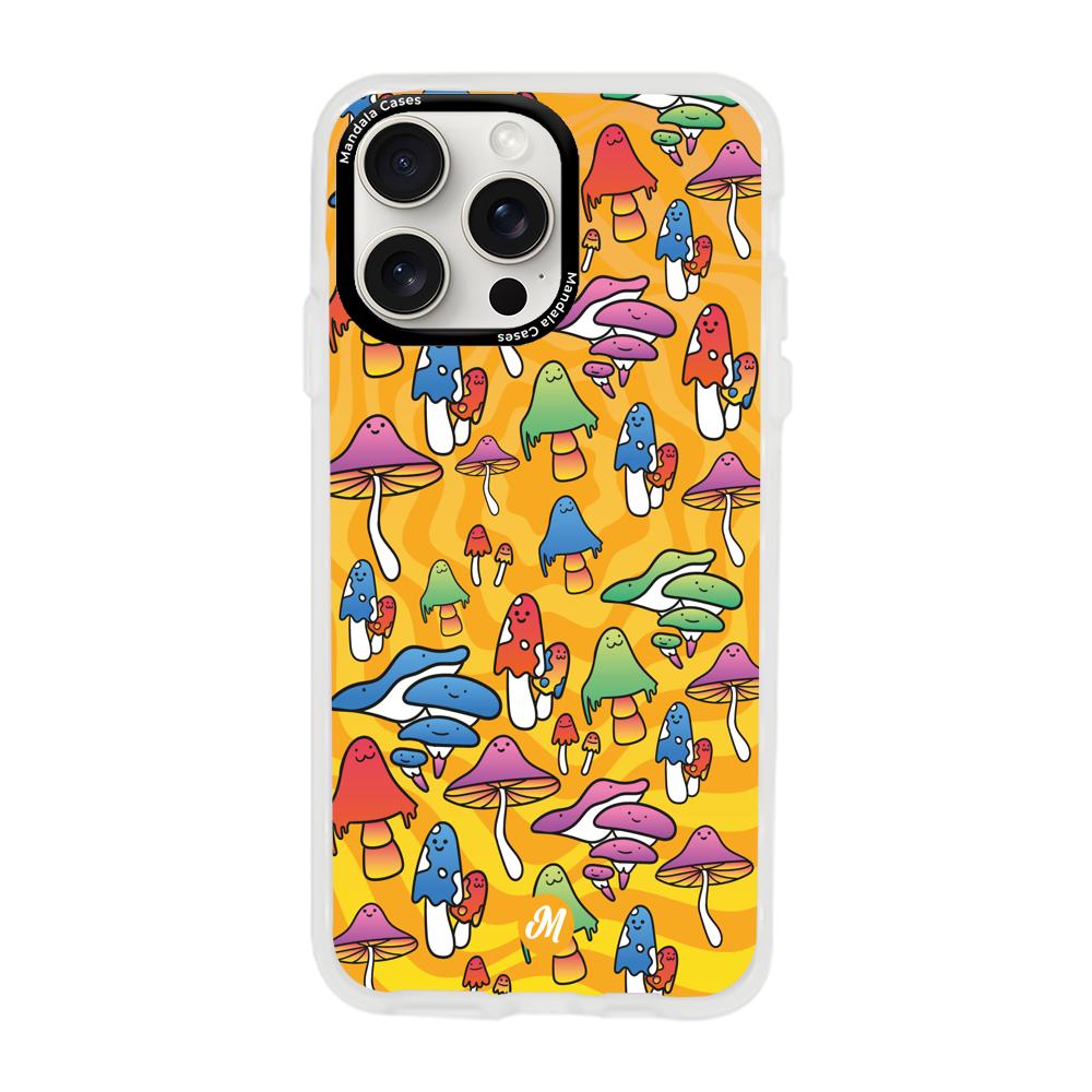 Cases para iphone 15 pro max Color mushroom - Mandala Cases