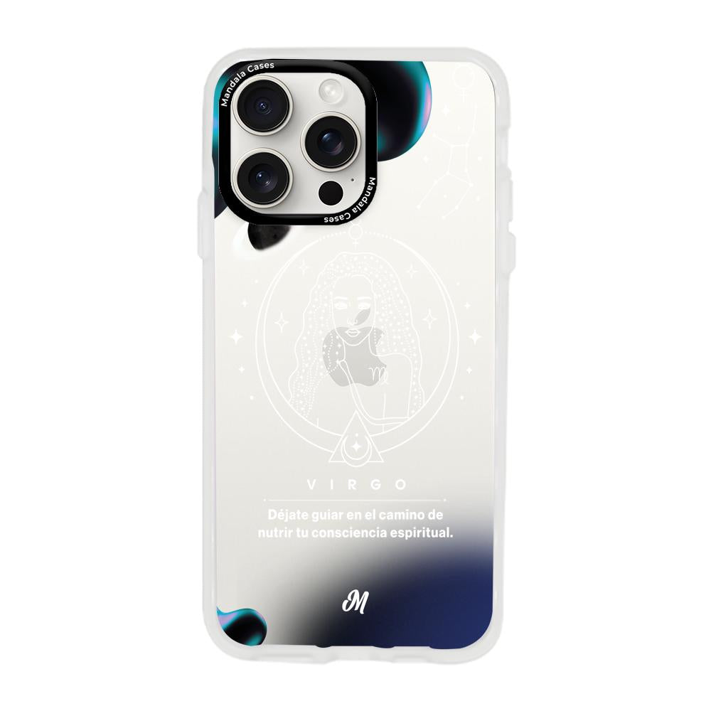Cases para iphone 15 pro max VIRGO 24 TRANSPARENTE - Mandala Cases