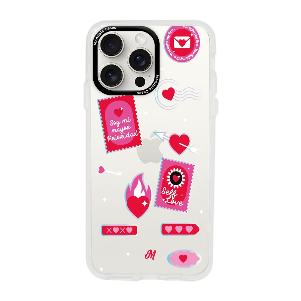 Cases para iphone 15 pro max Amor Interior - Mandala Cases