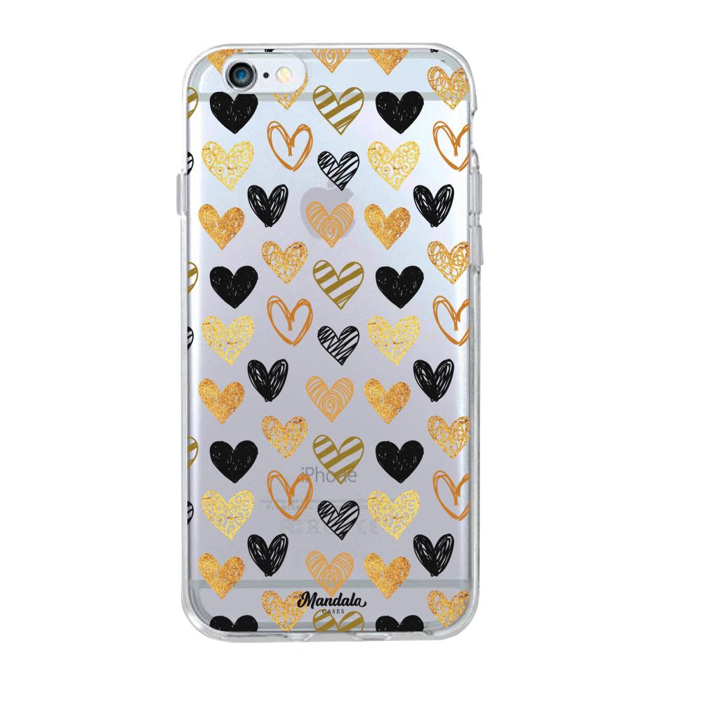 Case para iphone 6 / 6s Funda Corazones pequeños - Mandala Cases