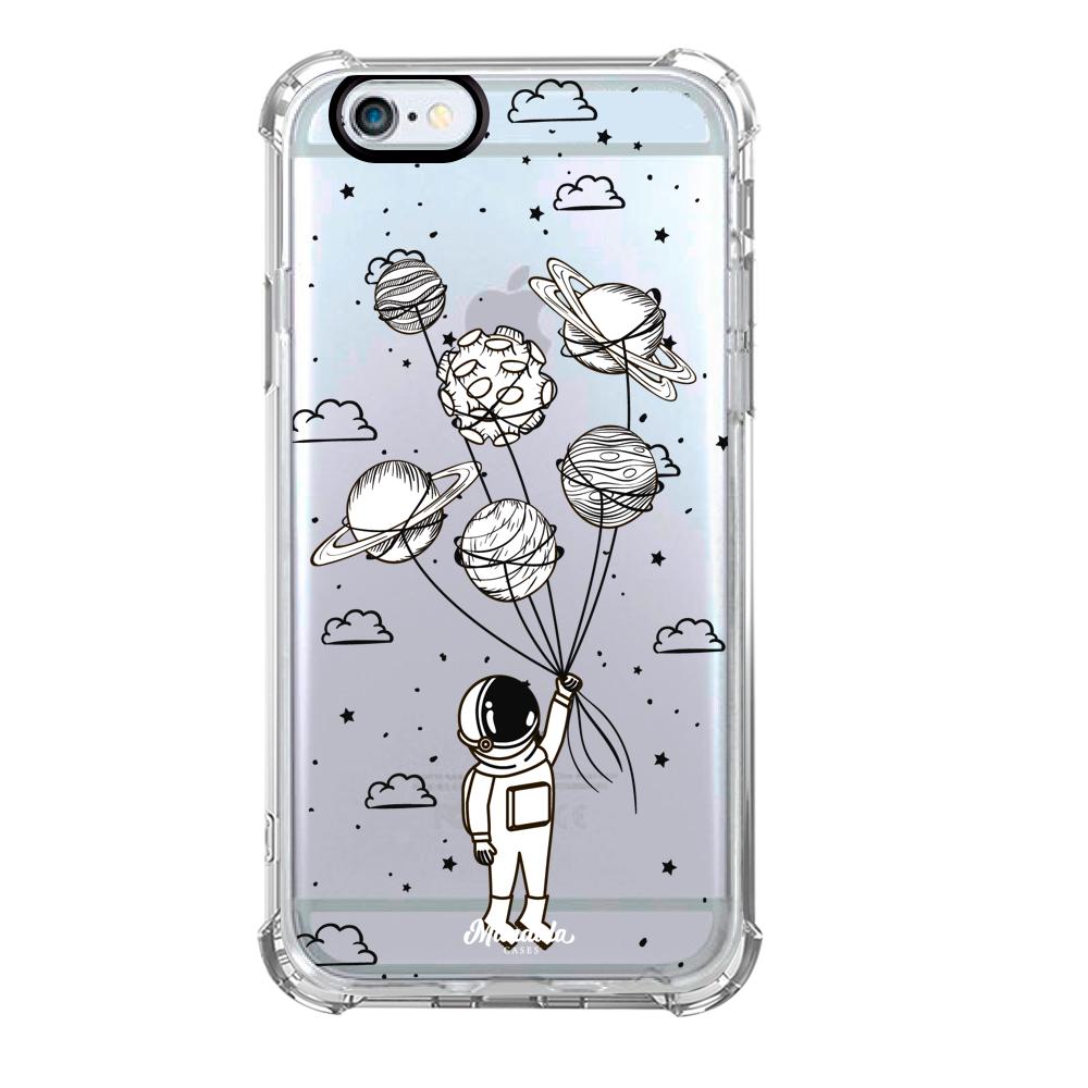 Case para iphone 6 / 6s Funda Astronauta con Planetas - Mandala Cases