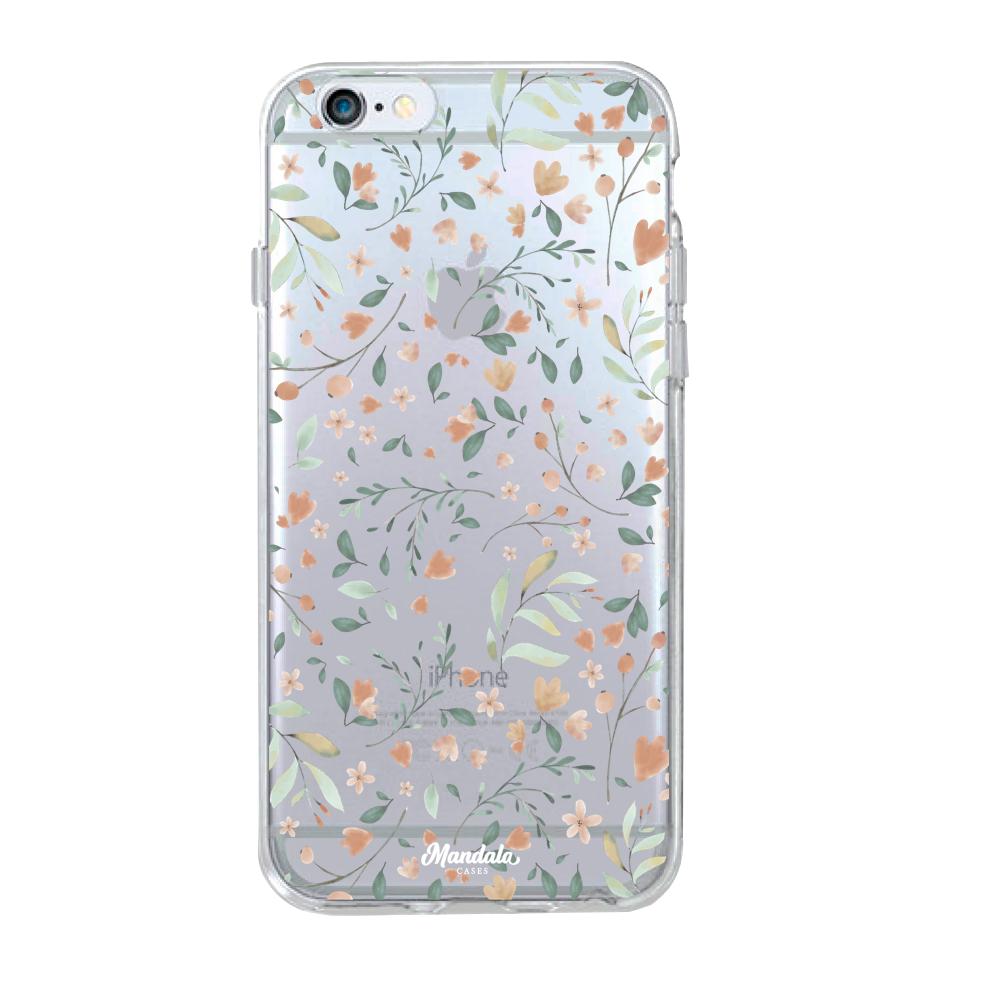 Case para iphone 6 / 6s Funda Flores Delicadas - Mandala Cases