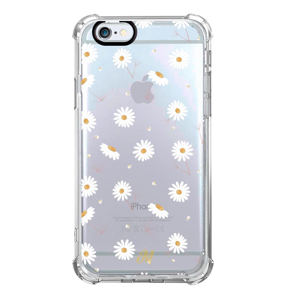 Case para iphone 6 / 6s Funda Flores Blancas Delicadas - Mandala Cases