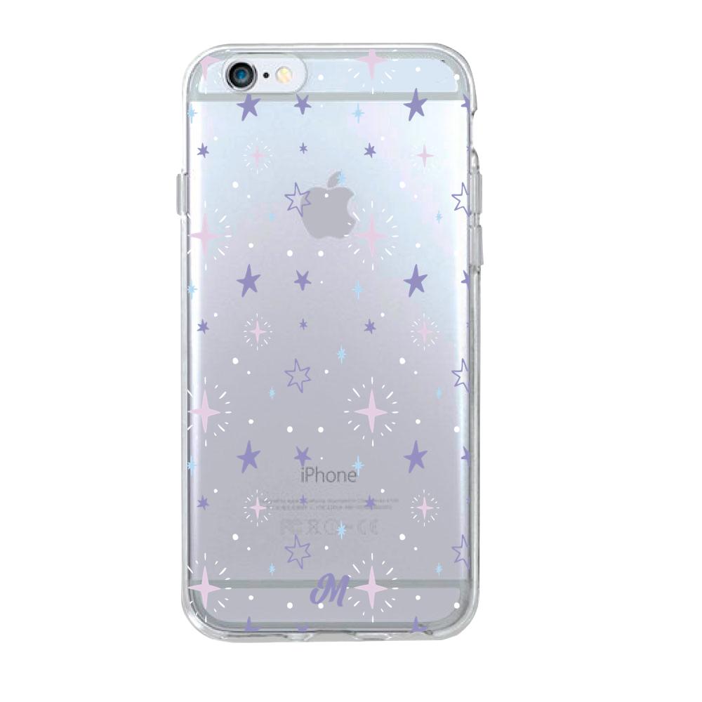 Case para iphone 6 / 6s Funda Estrellas Moradas - Mandala Cases