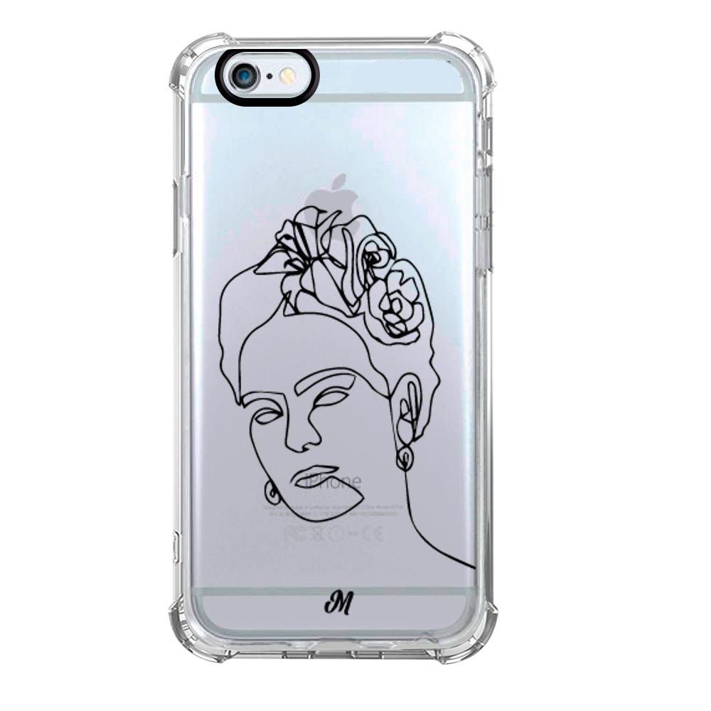 Estuches para iphone 6 / 6s - Frida Line Art Case  - Mandala Cases