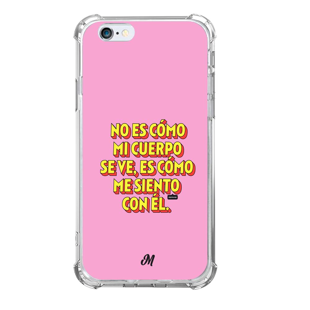 Estuches para iphone 6 / 6s - Vive tu cuerpo Pink Case  - Mandala Cases