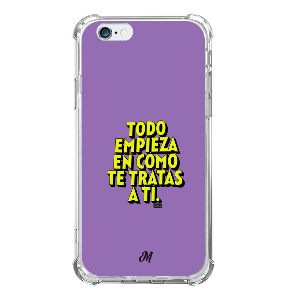 Estuches para iphone 6 / 6s - Empieza por ti Purple Case  - Mandala Cases