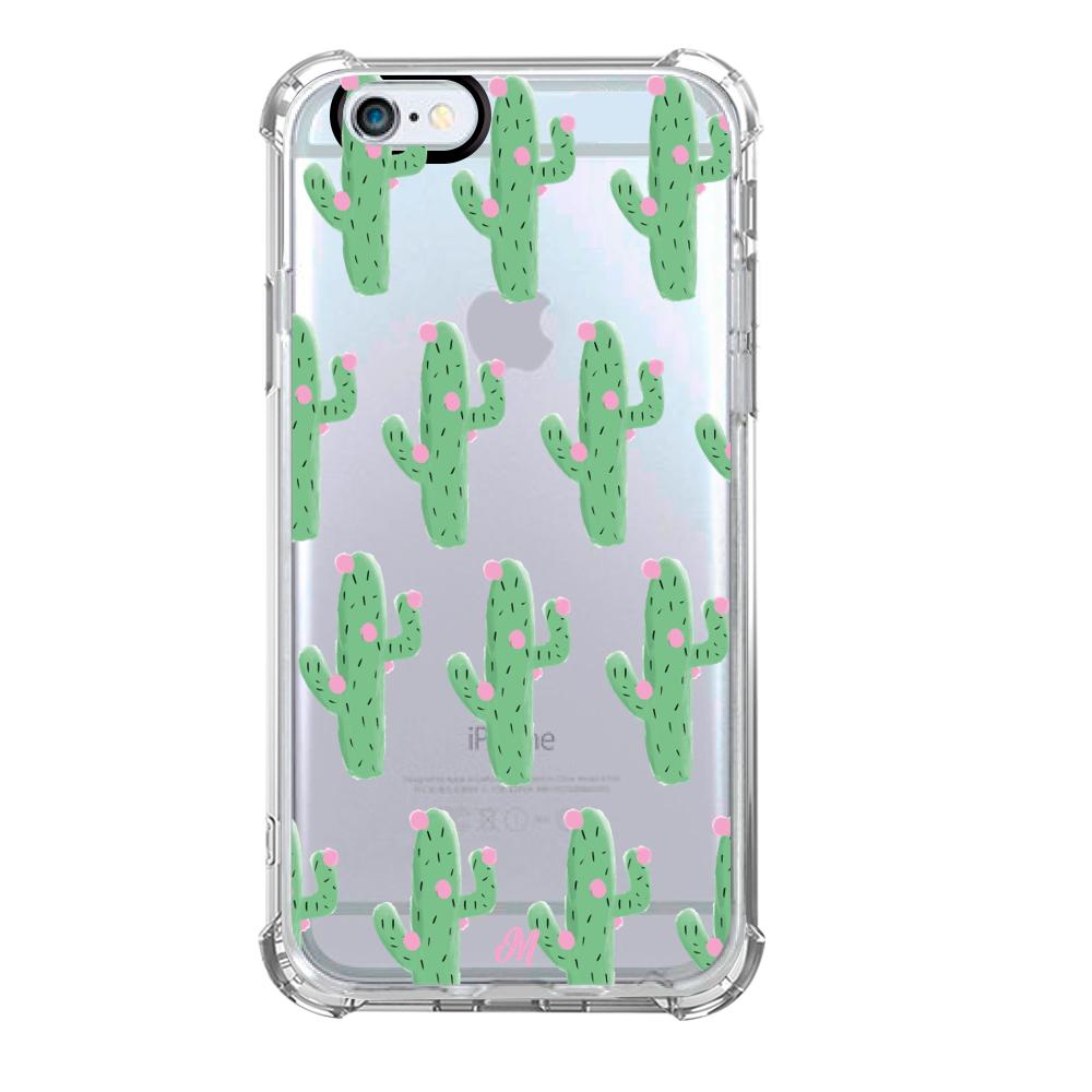 Case para iphone 6 / 6s Cactus Con Flor Rosa  - Mandala Cases
