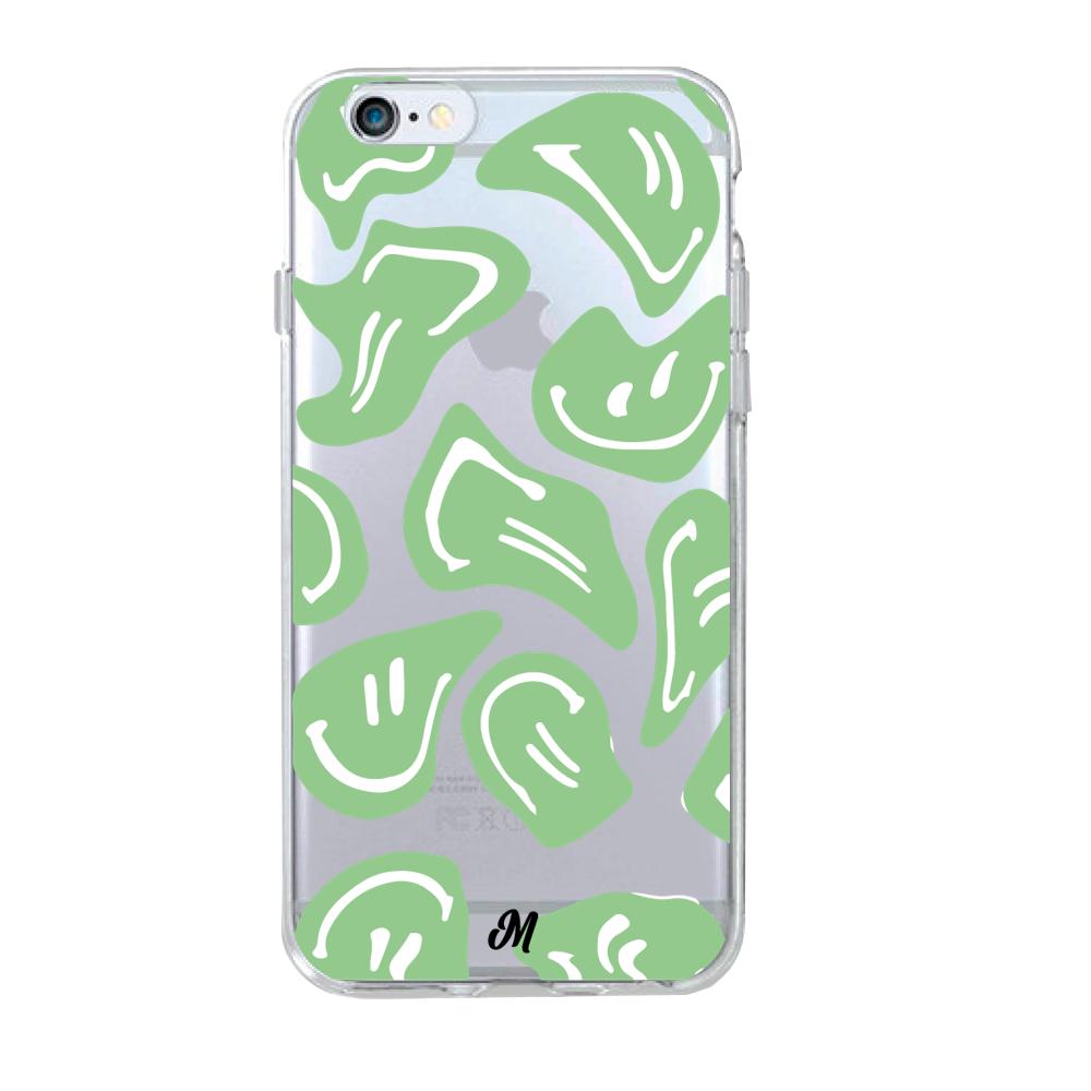 Case para iphone 6 / 6s Happy Face Verde-  - Mandala Cases