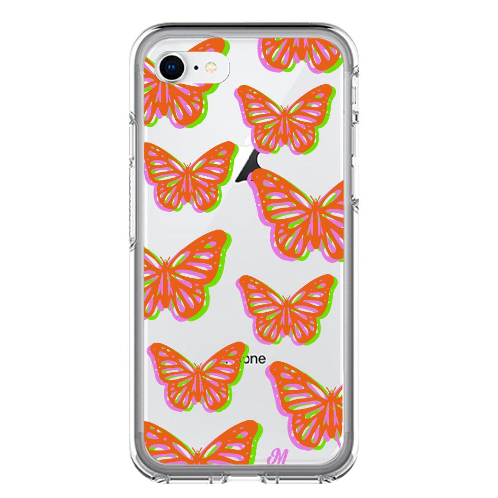Case para iphone 6 / 6s Mariposas rojas aesthetic - Mandala Cases
