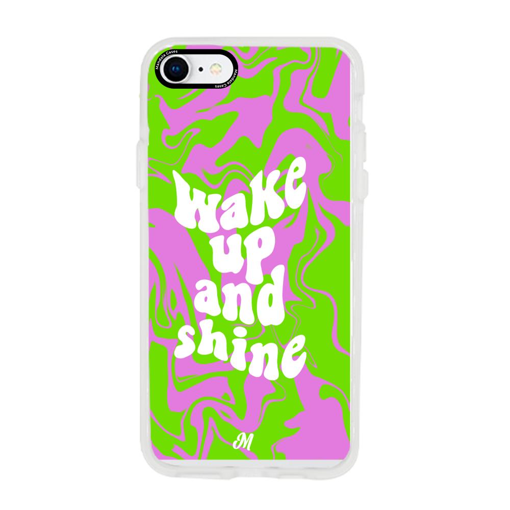 Case para iphone 6 / 6s wake up and shine - Mandala Cases