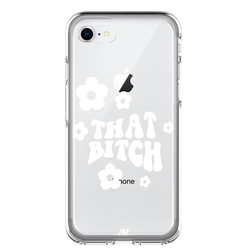 Case para iphone 6 / 6s That bitch blanco - Mandala Cases