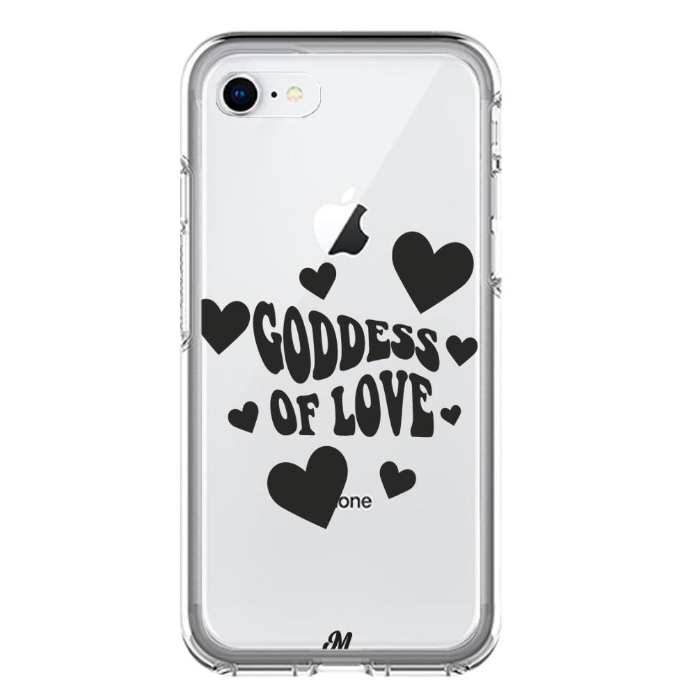 Case para iphone 6 / 6s Goddess of love negro - Mandala Cases