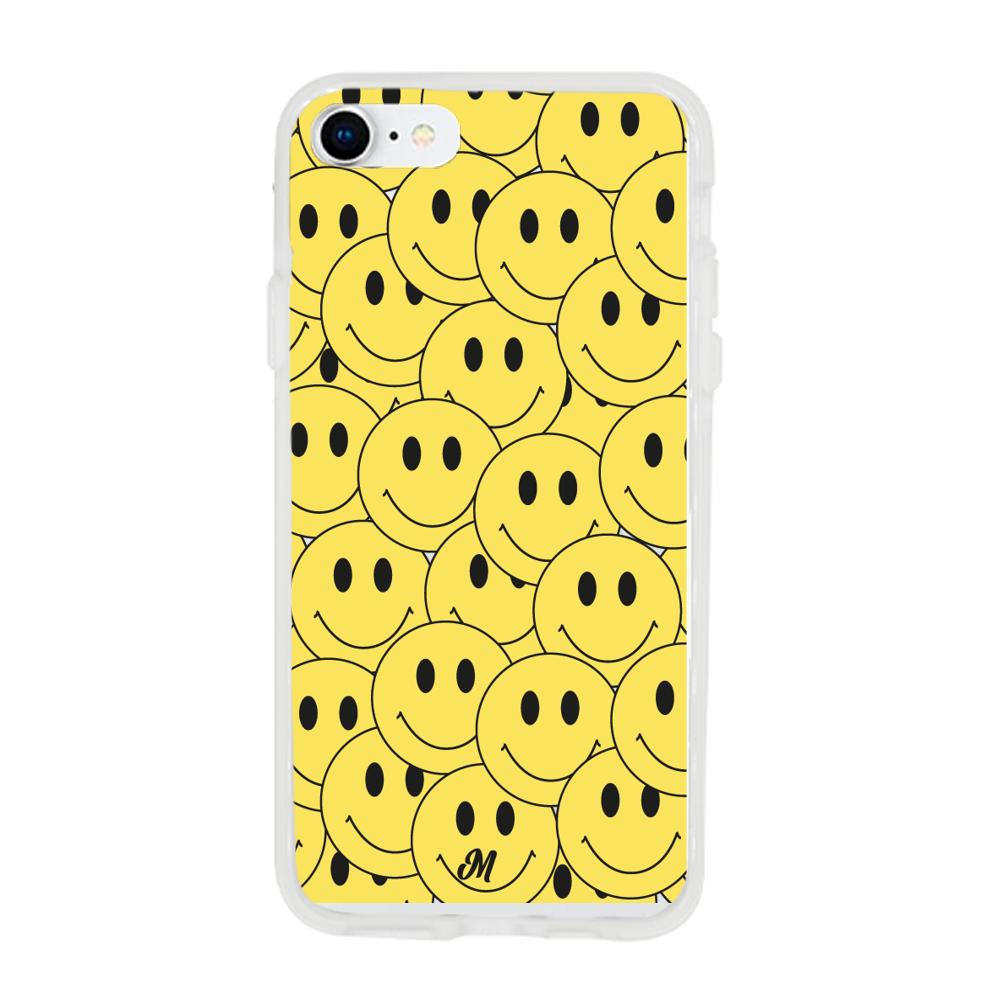 Case para iphone 6 / 6s Yellow happy faces - Mandala Cases