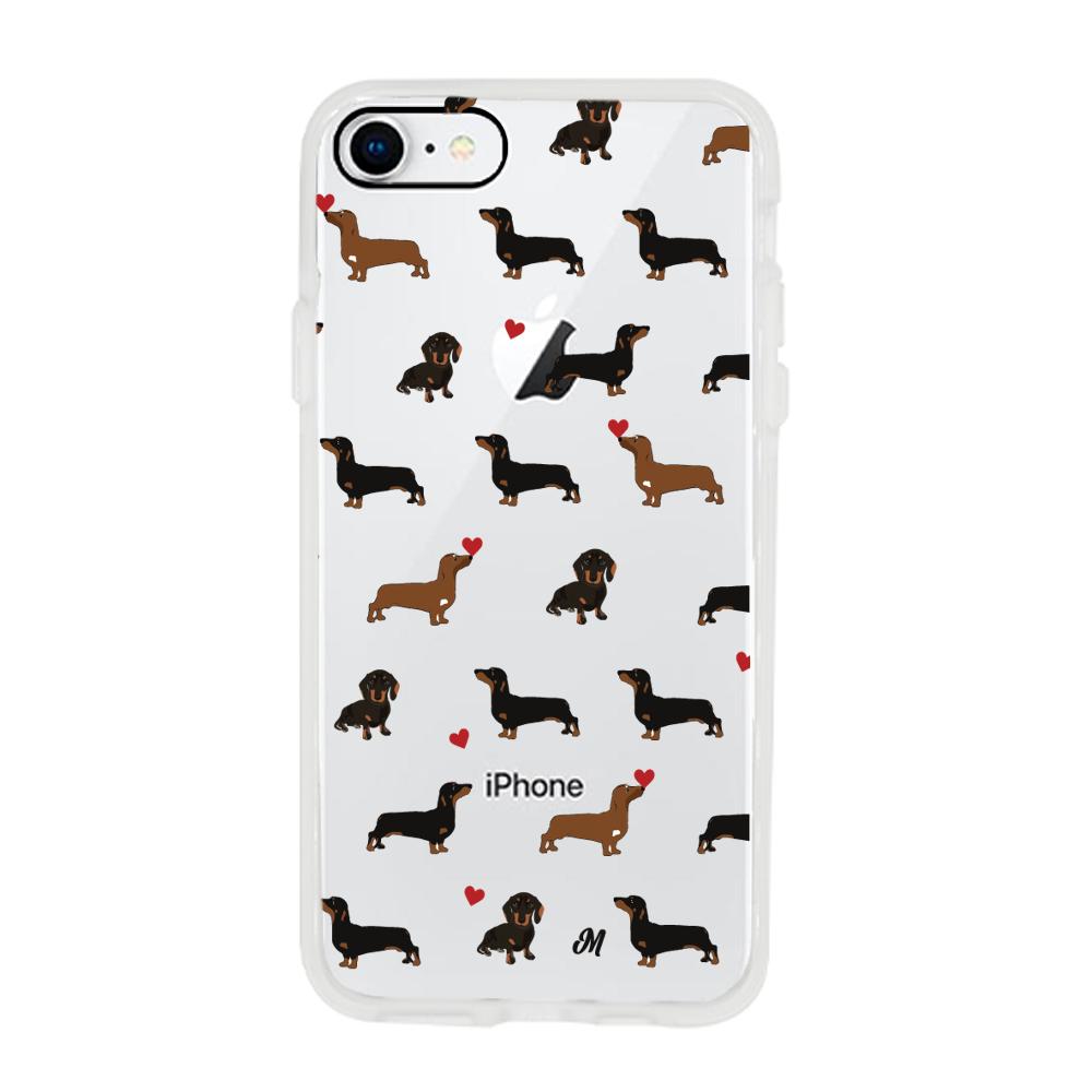 Case para iphone 6 / 6s Perritos salchicha - Mandala Cases