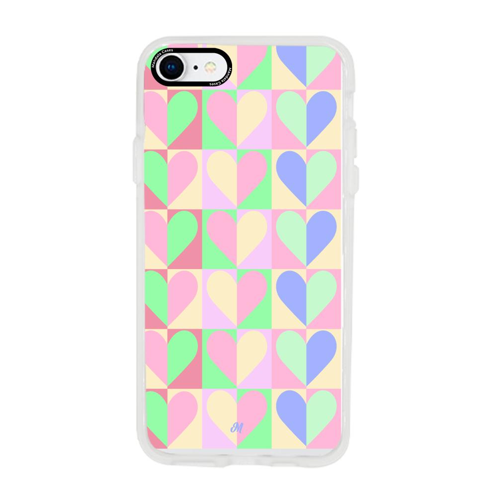 Case para iphone 6 / 6s Corazones Lovely - Mandala Cases