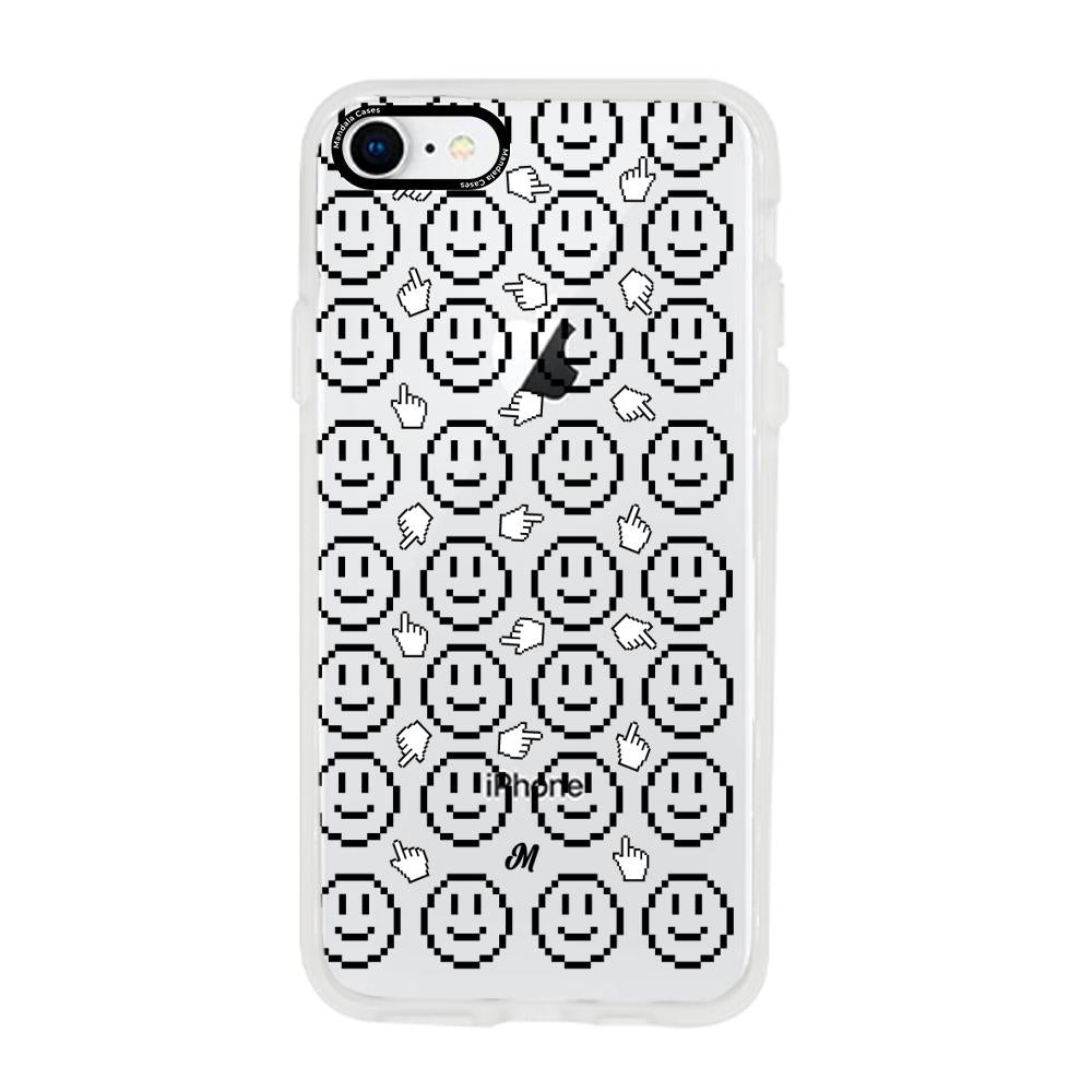 Case para iphone 6 / 6s Caritas pixel - Mandala Cases