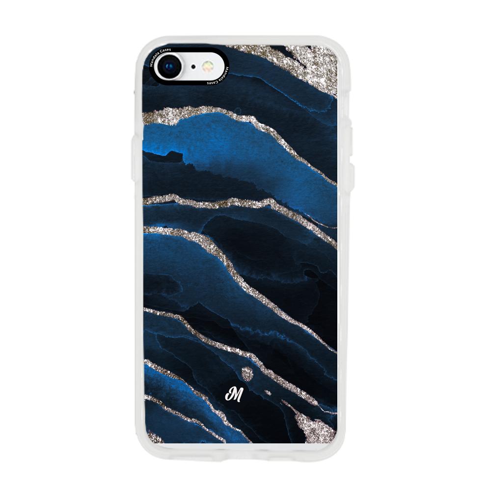 Cases para iphone 6 / 6s Marble Blue - Mandala Cases