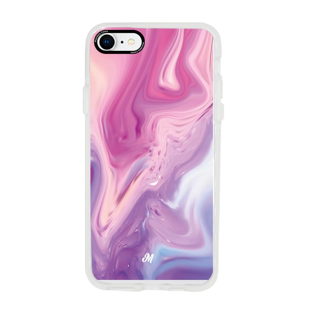 Cases para iphone 6 / 6s Marmol liquido pink - Mandala Cases