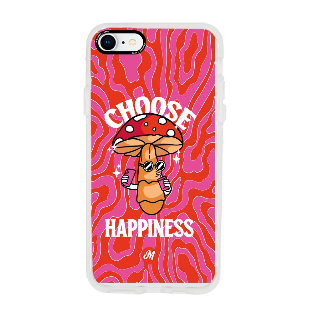 Cases para iphone 6 / 6s Choose happiness - Mandala Cases
