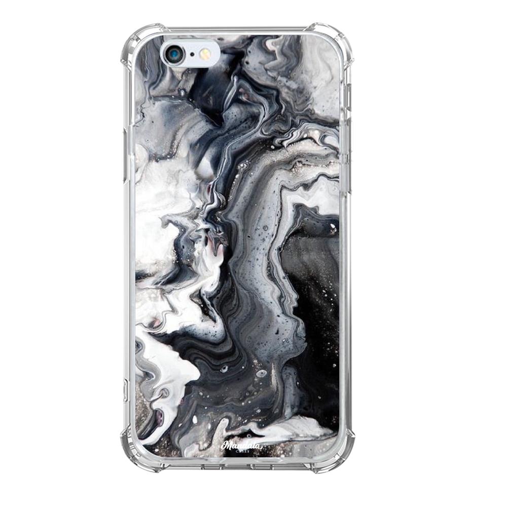 Case para iphone 6 / 6s de Marmol Negro - Mandala Cases