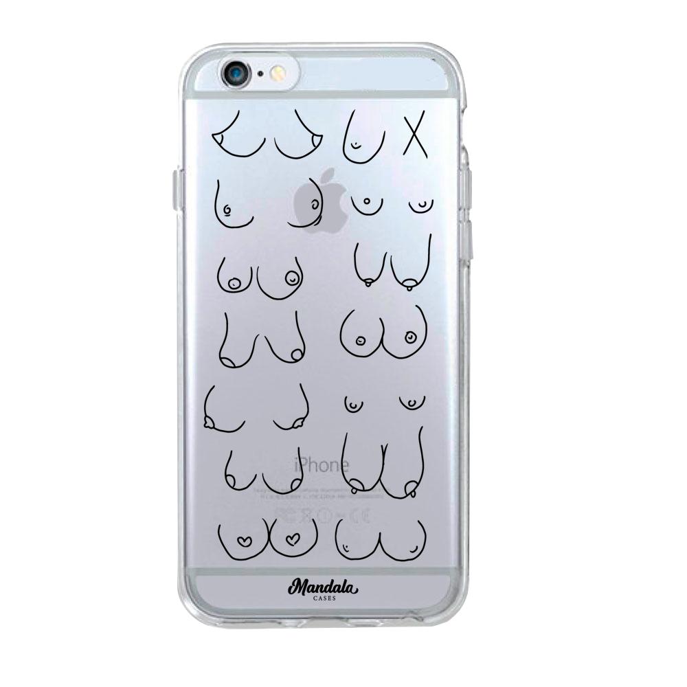 Estuches para iphone 6 / 6s - Boobs Case  - Mandala Cases