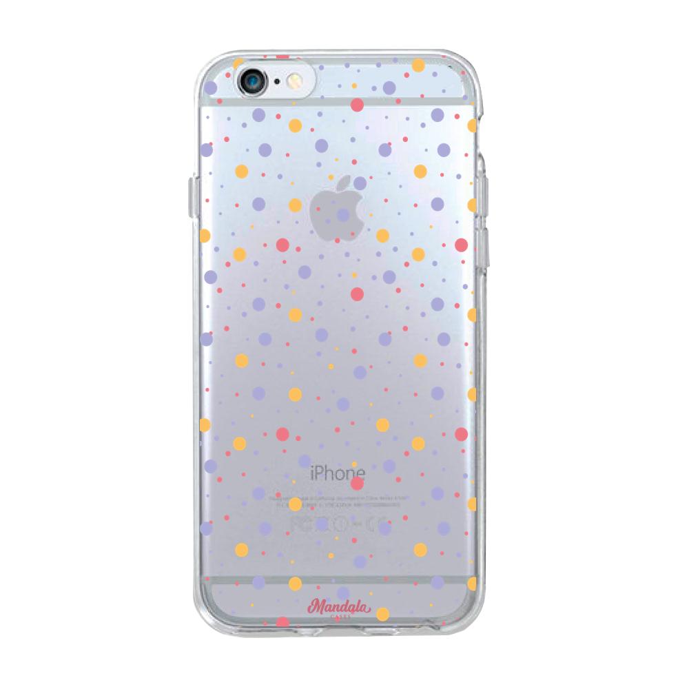 Case para iphone 6 plus puntos de coloridos-  - Mandala Cases