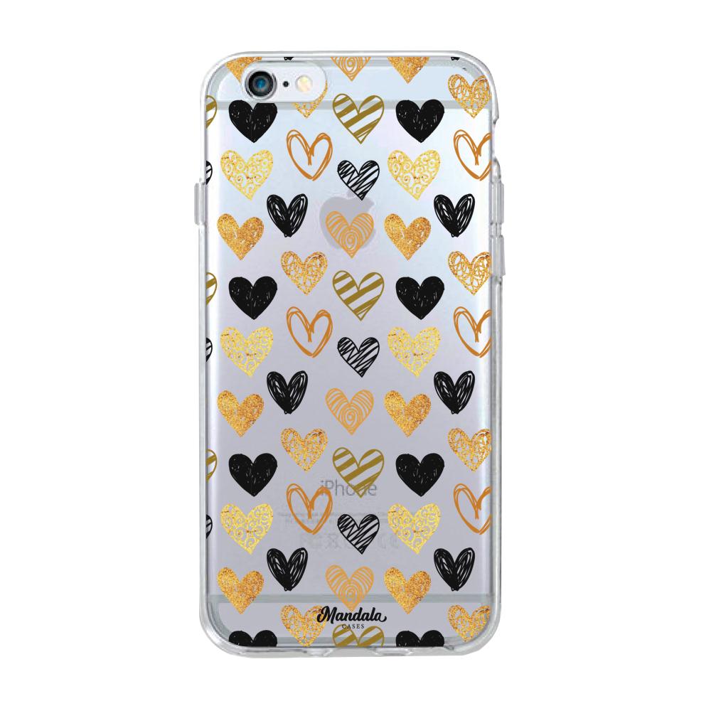 Case para iphone 6 plus Funda Corazones pequeños - Mandala Cases