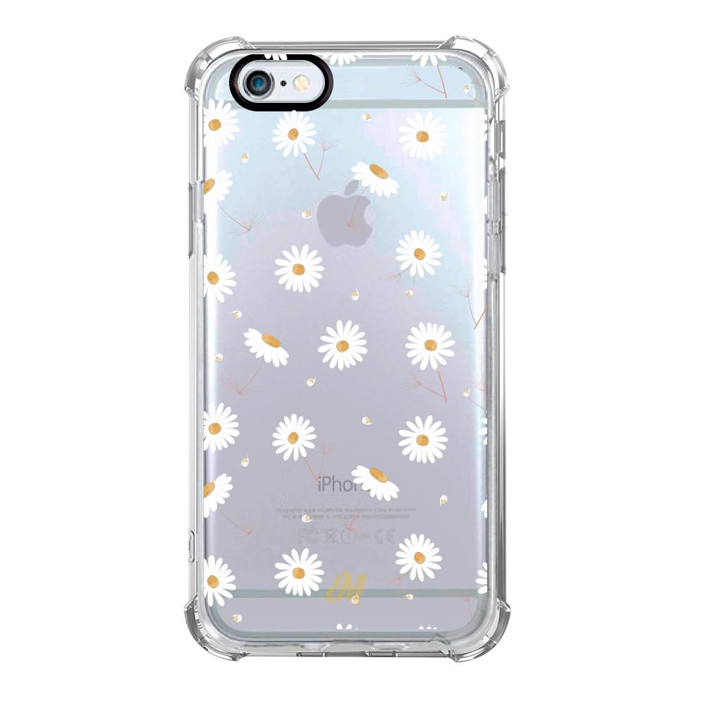 Case para iphone 6 plus Funda Flores Blancas Delicadas - Mandala Cases