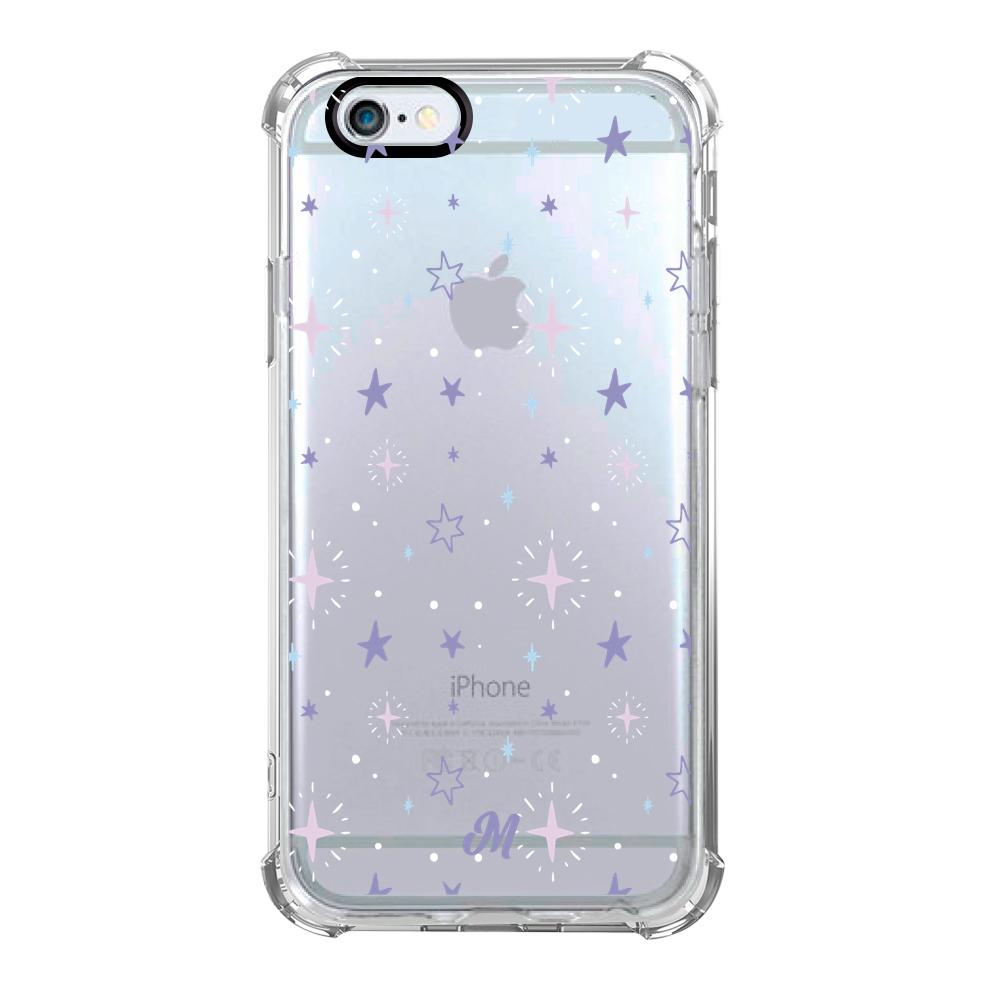 Case para iphone 6 plus Funda Estrellas Moradas - Mandala Cases