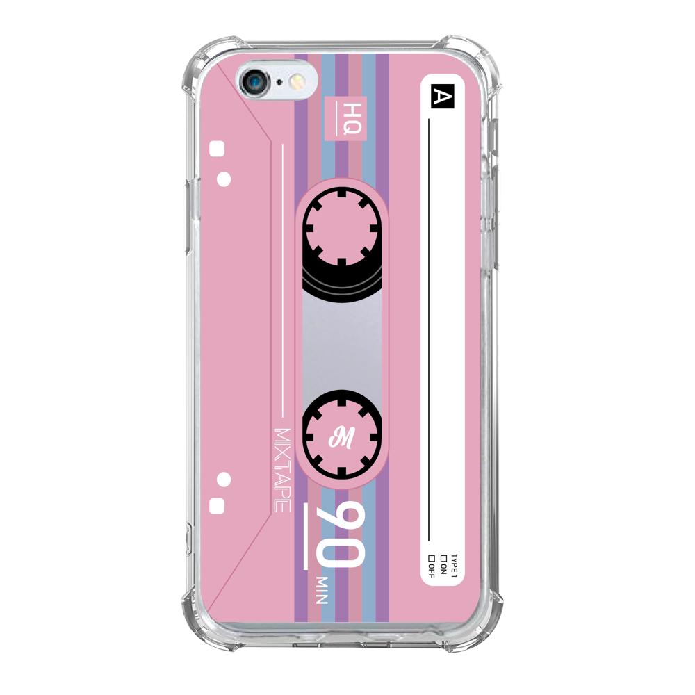 Case para iphone 6 plus Funda Cassette Rosa - Mandala Cases