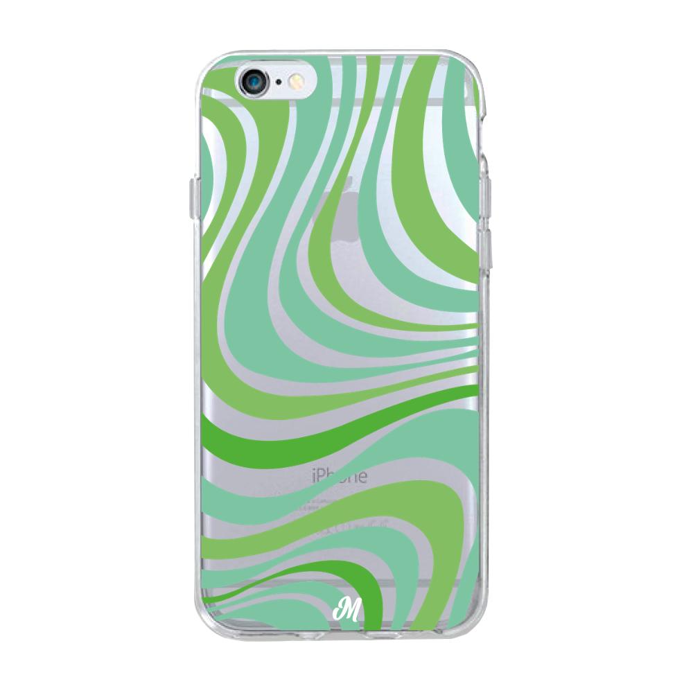 Case para iphone 6 plus Groovy verde - Mandala Cases