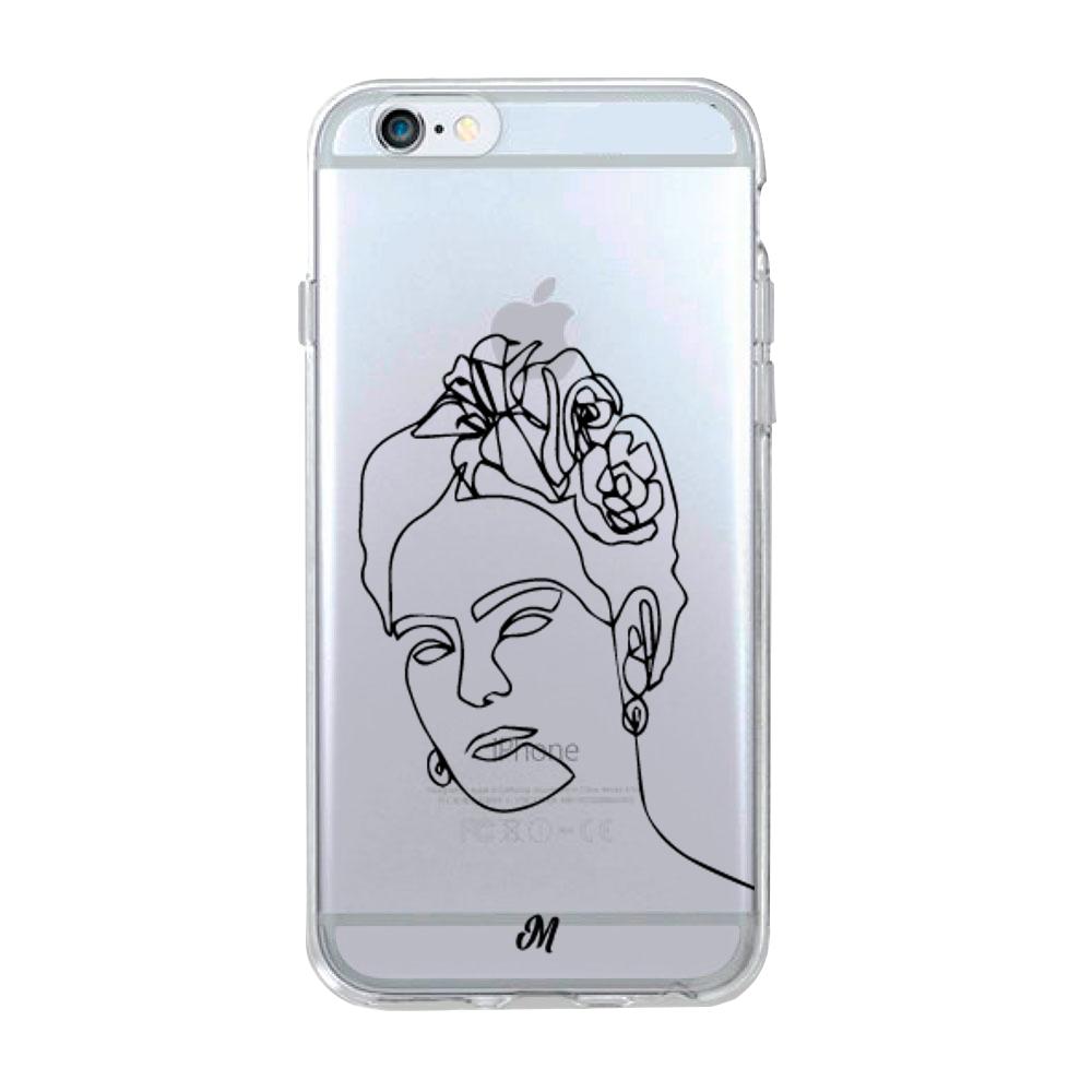 Estuches para iphone 6 plus - Frida Line Art Case  - Mandala Cases