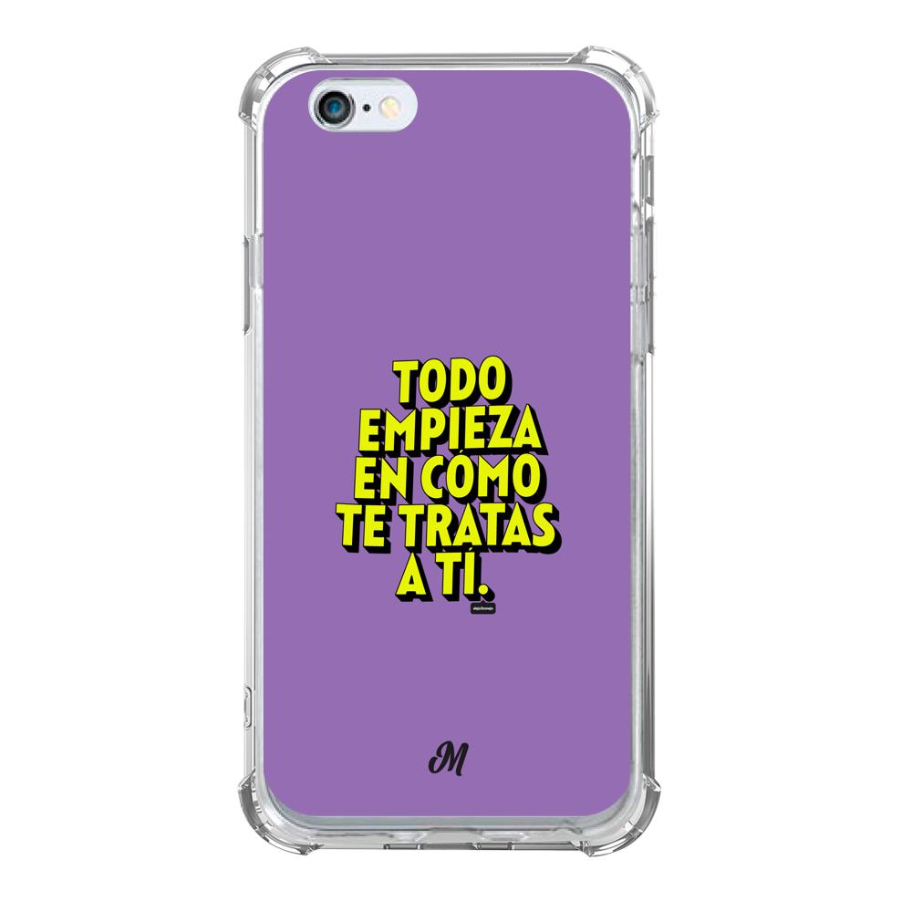 Estuches para iphone 6 plus - Empieza por ti Purple Case  - Mandala Cases