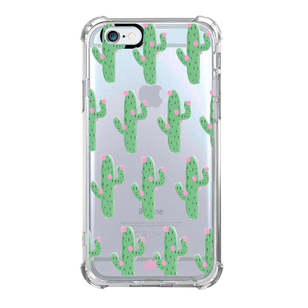 Case para iphone 6 plus Cactus Con Flor Rosa  - Mandala Cases