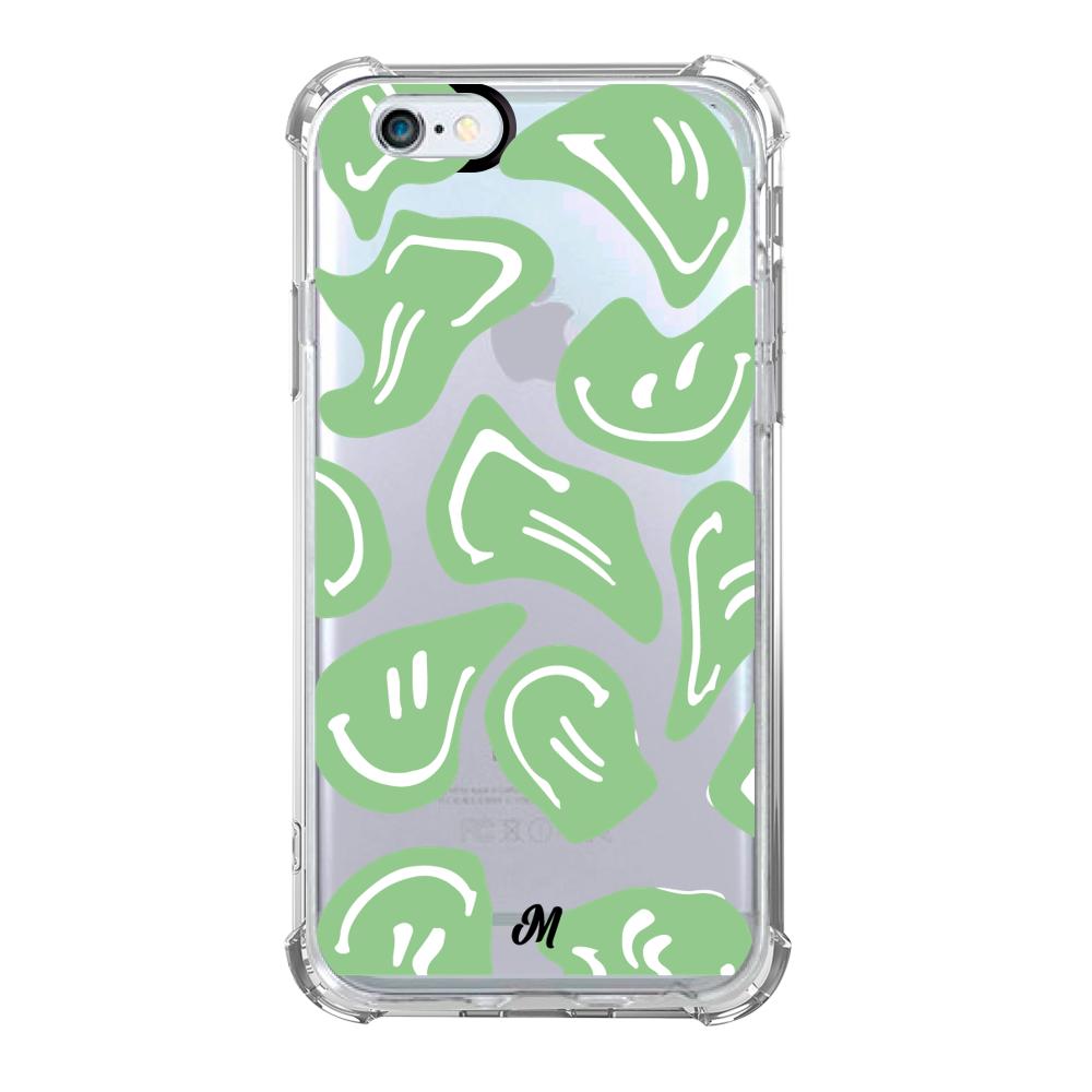 Case para iphone 6 plus Happy Face Verde-  - Mandala Cases
