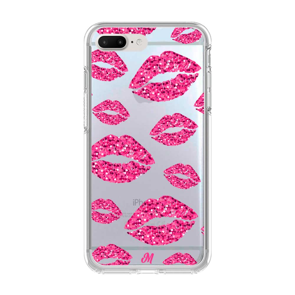 Case para iphone 6 plus Glitter kiss - Mandala Cases
