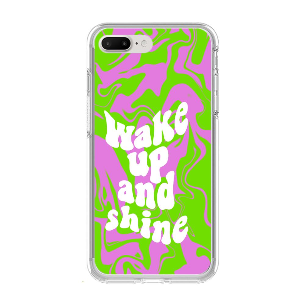 Case para iphone 6 plus wake up and shine - Mandala Cases