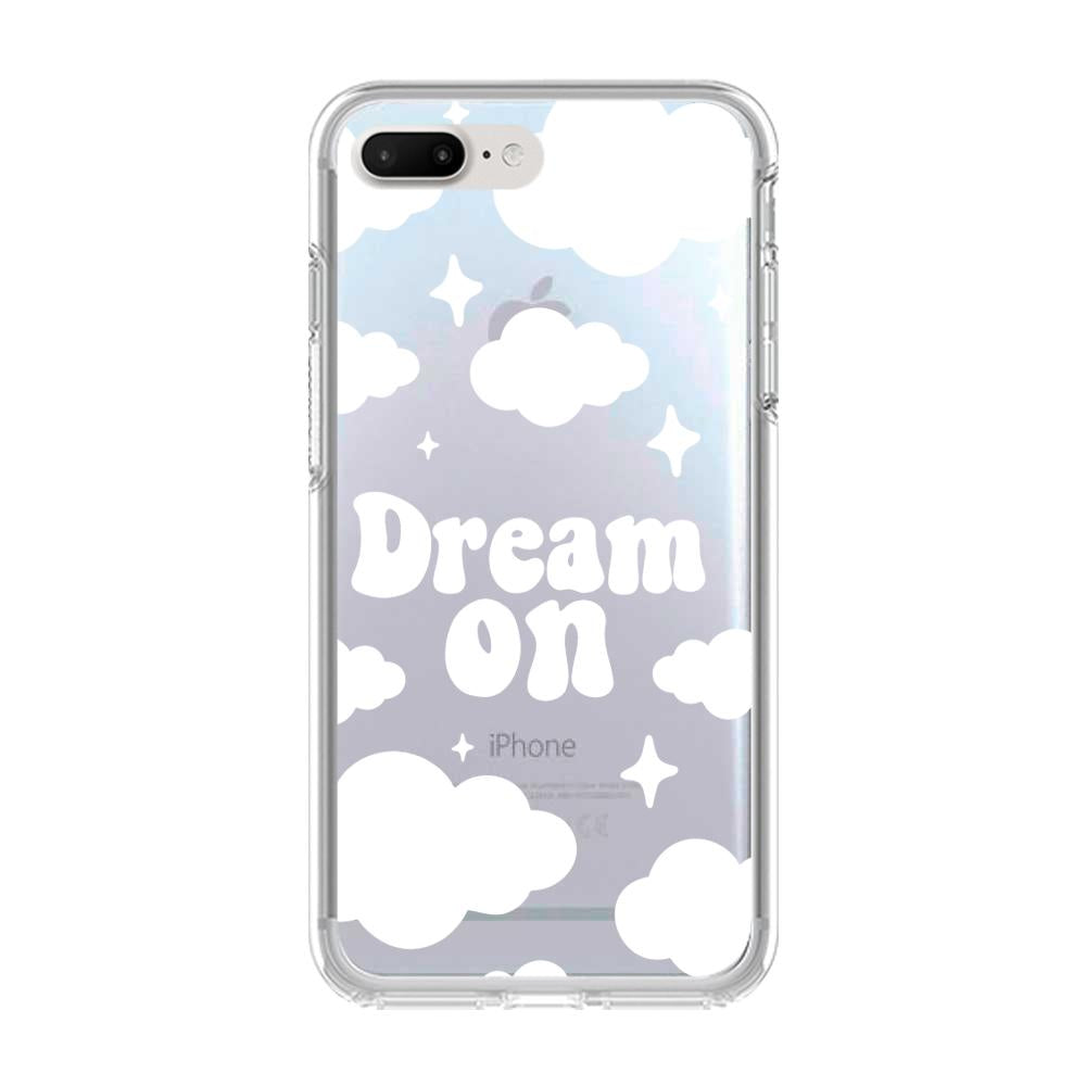 Case para iphone 6 plus Dream on blanco - Mandala Cases