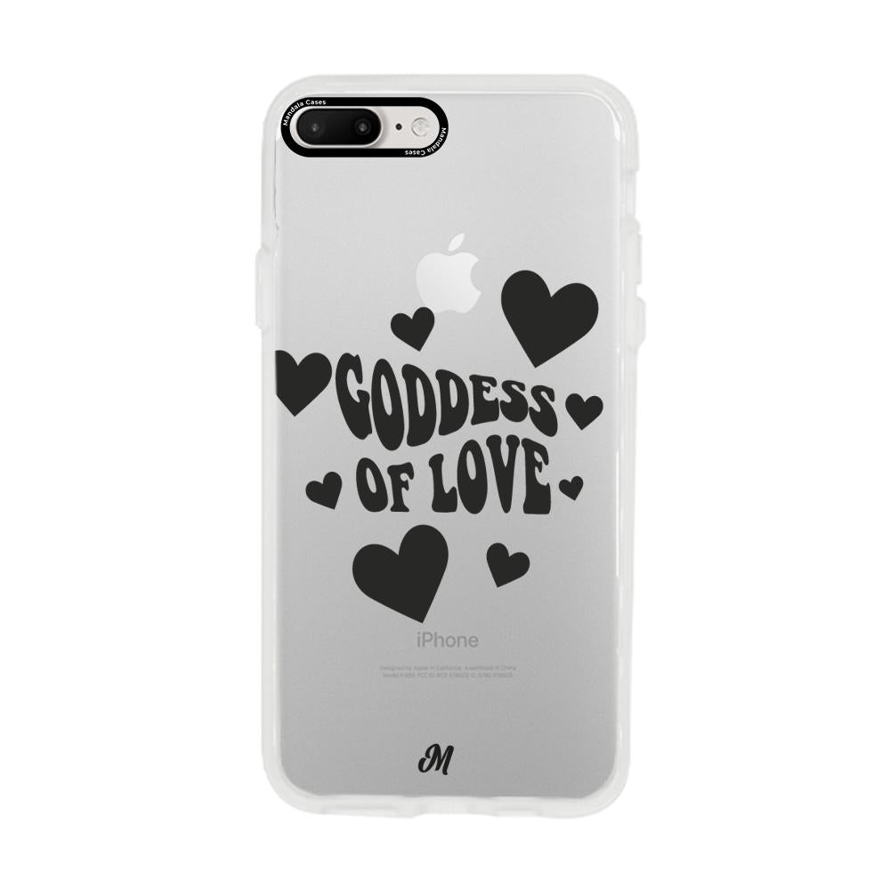 Case para iphone 6 plus Goddess of love negro - Mandala Cases