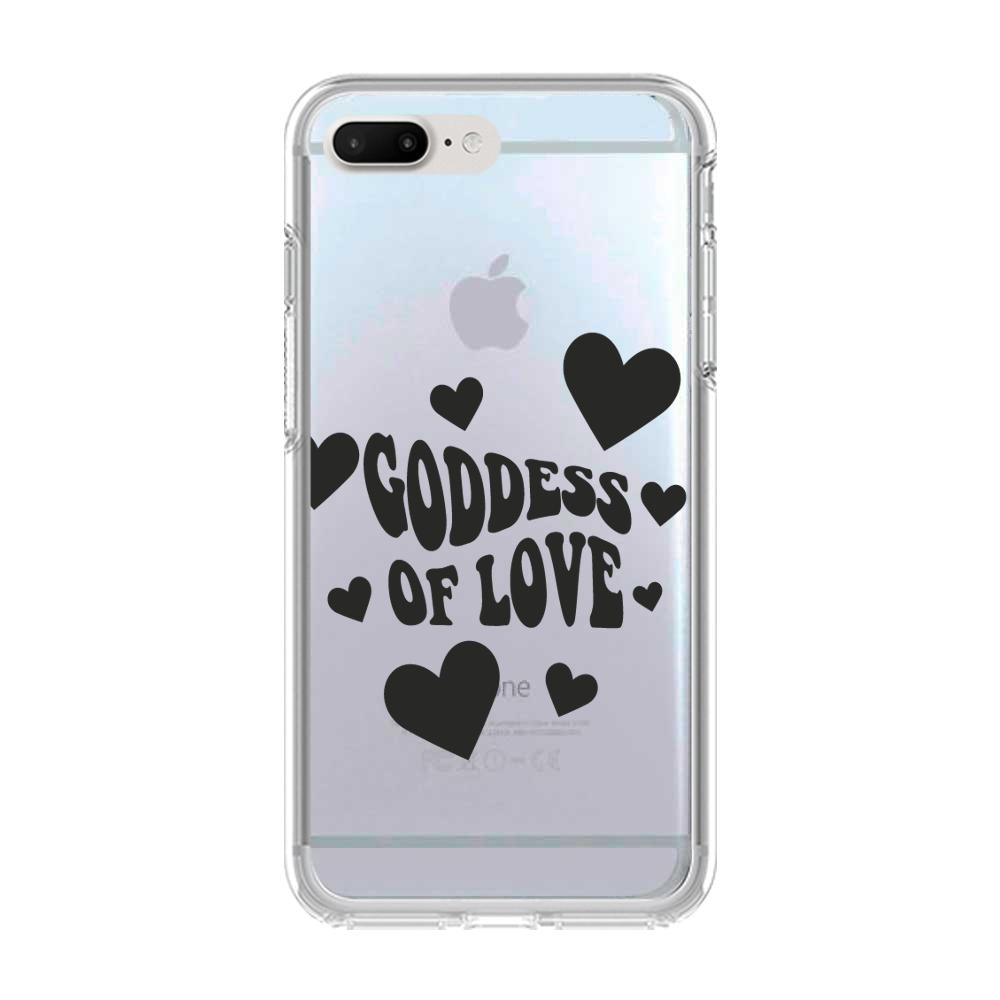 Case para iphone 6 plus Goddess of love negro - Mandala Cases
