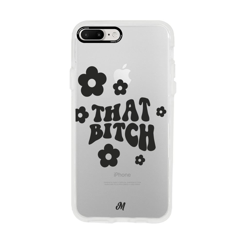 Case para iphone 6 plus that bitch negro - Mandala Cases