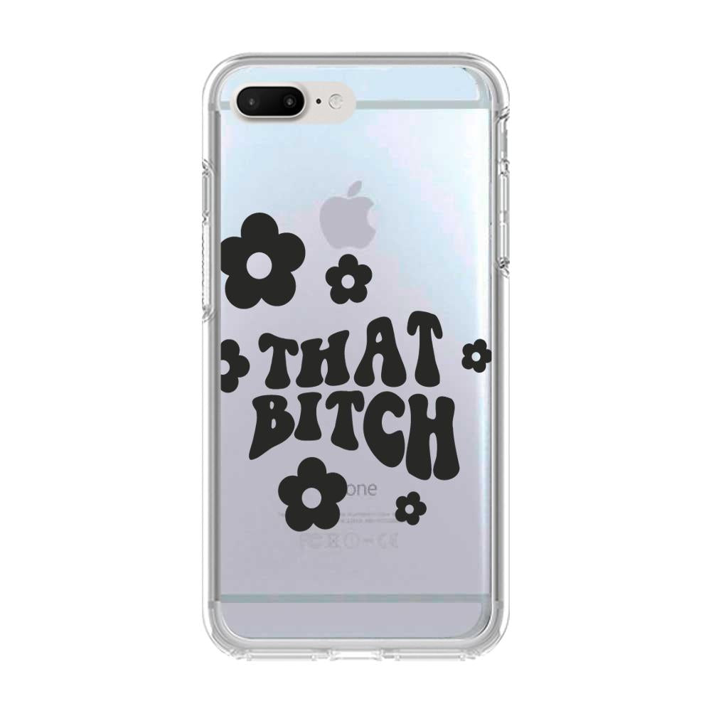 Case para iphone 6 plus that bitch negro - Mandala Cases