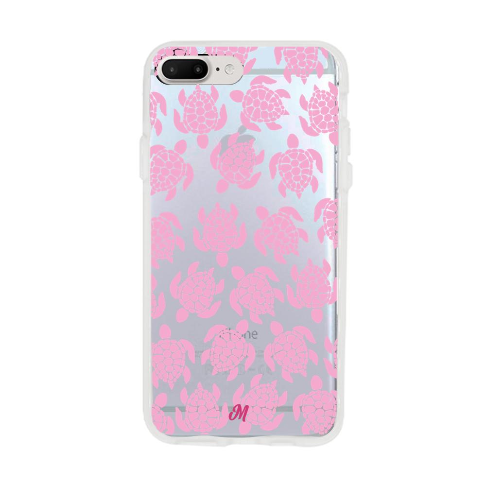 Case para iphone 6 plus Tortugas rosa - Mandala Cases