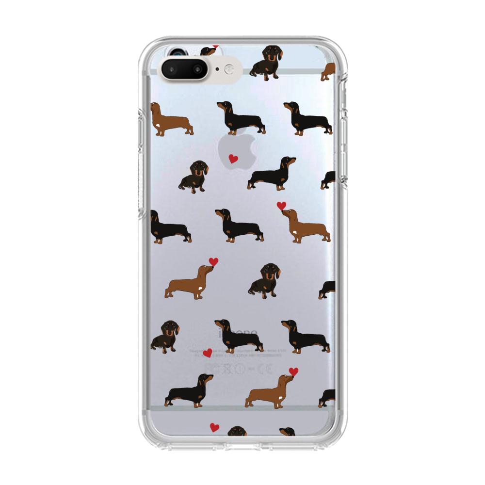 Case para iphone 6 plus Perritos salchicha - Mandala Cases