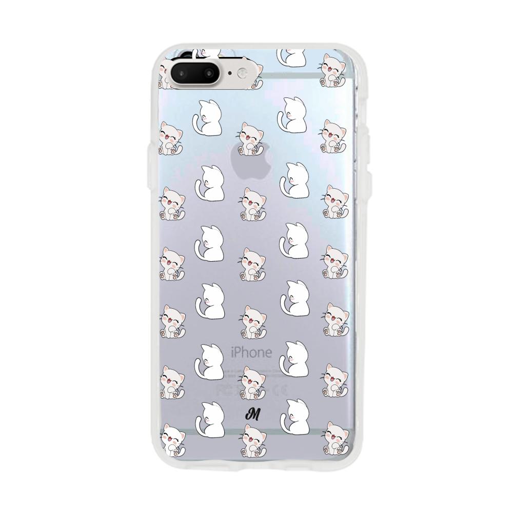 Case para iphone 6 plus Little Cats - Mandala Cases